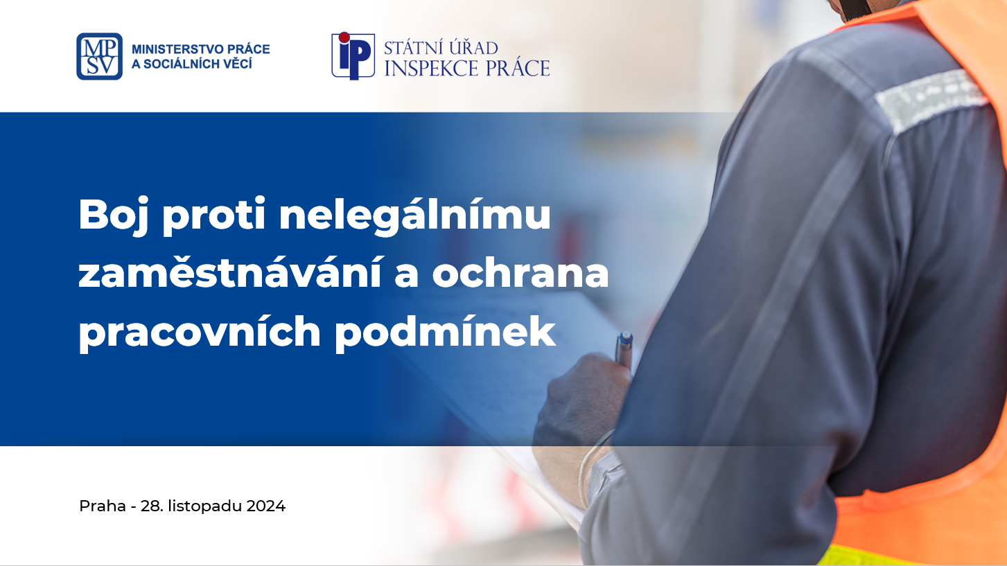 SÚIP: Boj proti nelegálnímu zaměstnávání a ochrana pracovních podmínek