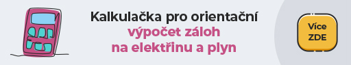Kalkulačka pro orientační výpočet záloh na elektřinu a plyn