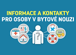 Informační leták pro osoby v bytové nouzi