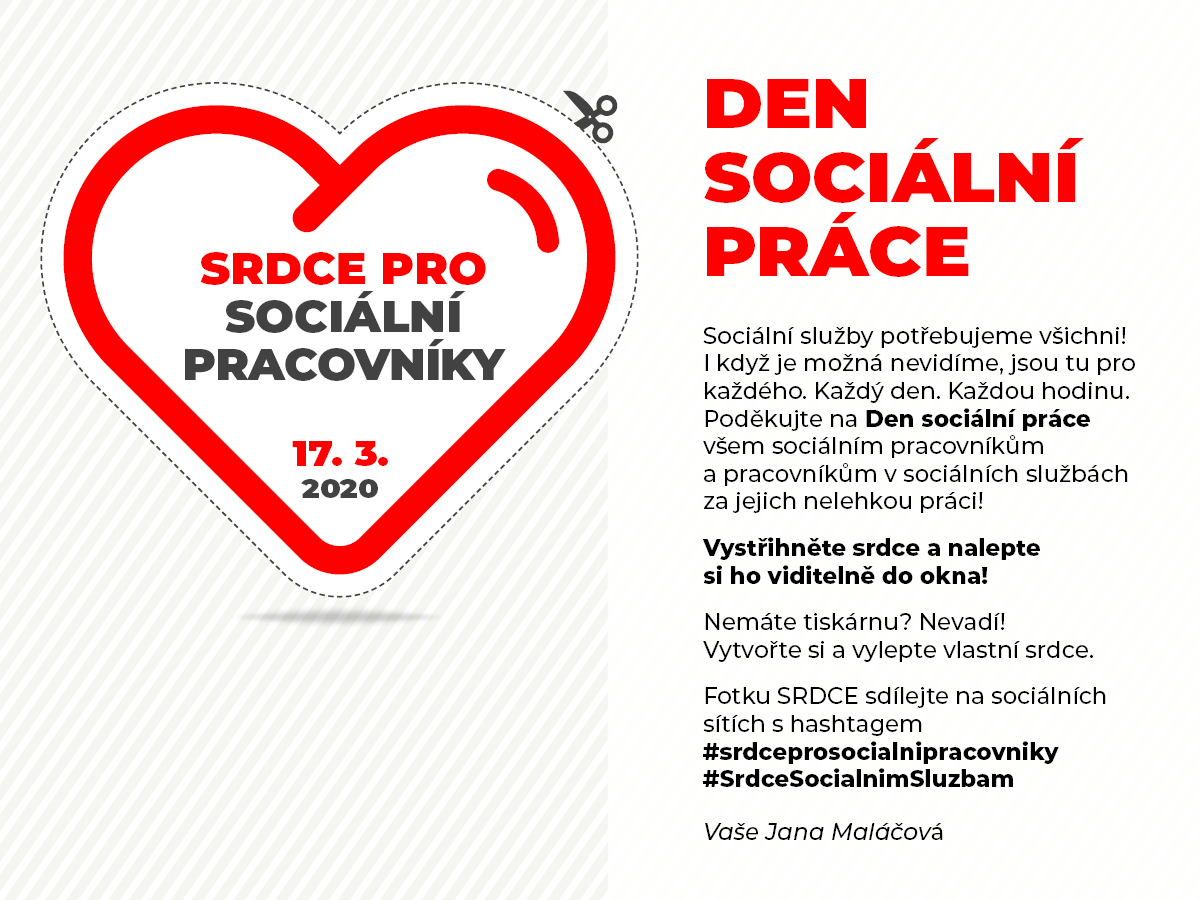 Světový den sociální práce a ocenění Gratias