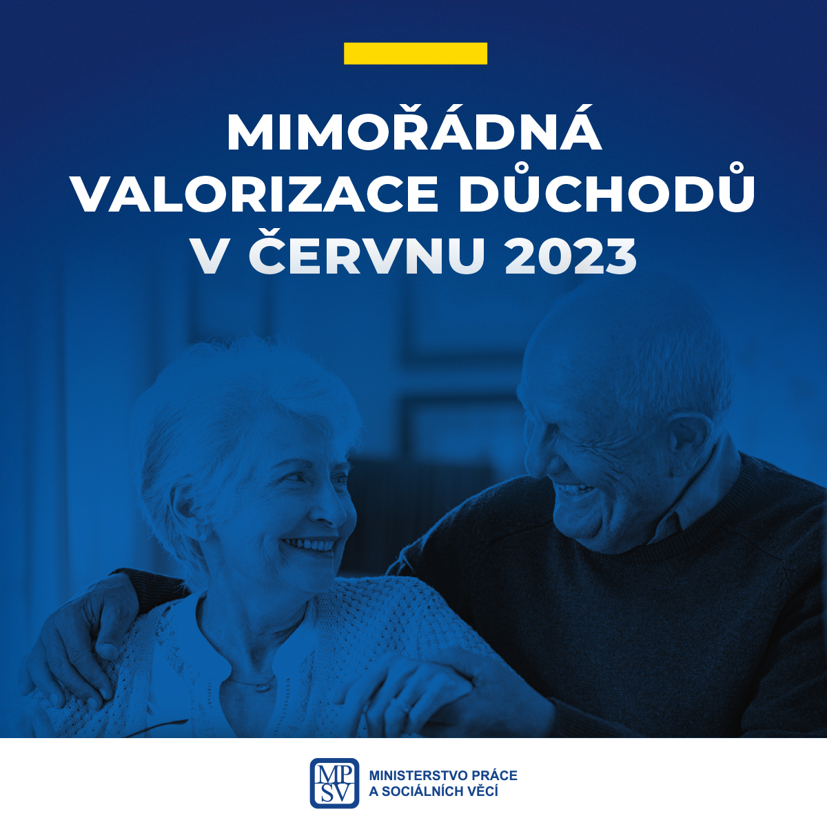 Červnová valorizace důchodů: průměrný starobní důchodce dostane o 750 korun více